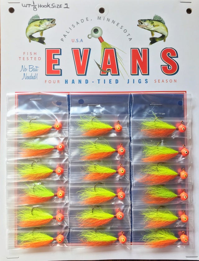 Bulk Hair Jigs & Jigs with Worms